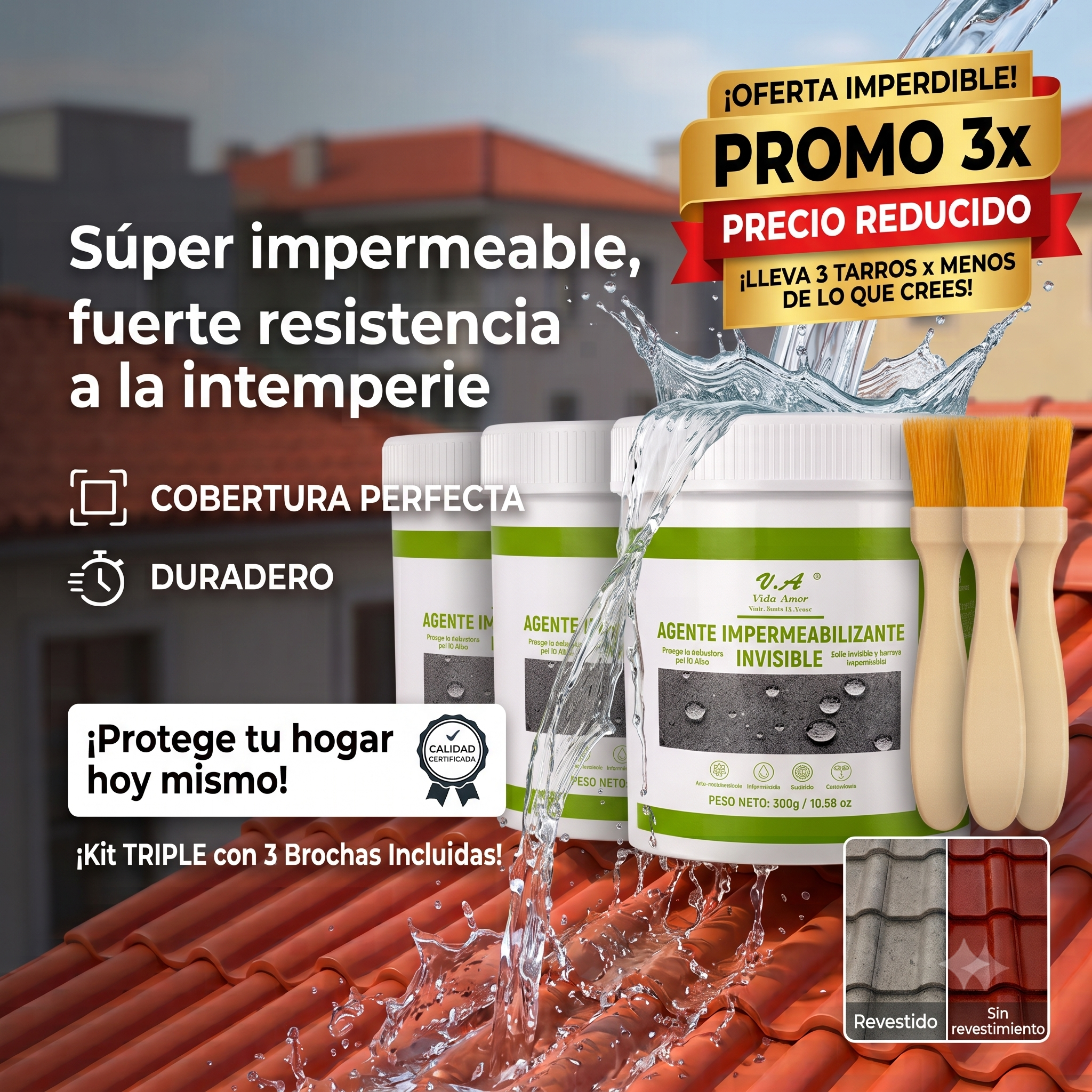 Fugazero – Sellador Impermeable Invisible 300g