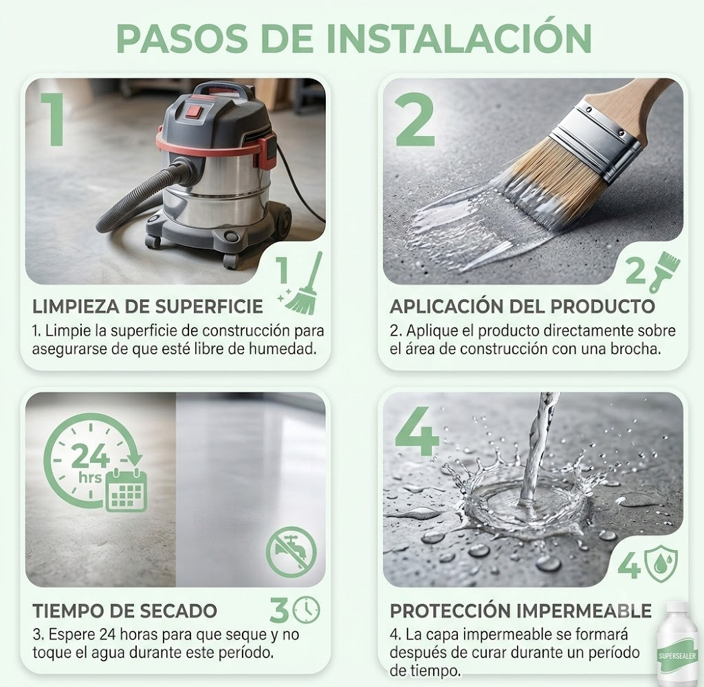 Fugazero – Sellador Impermeable Invisible 300g